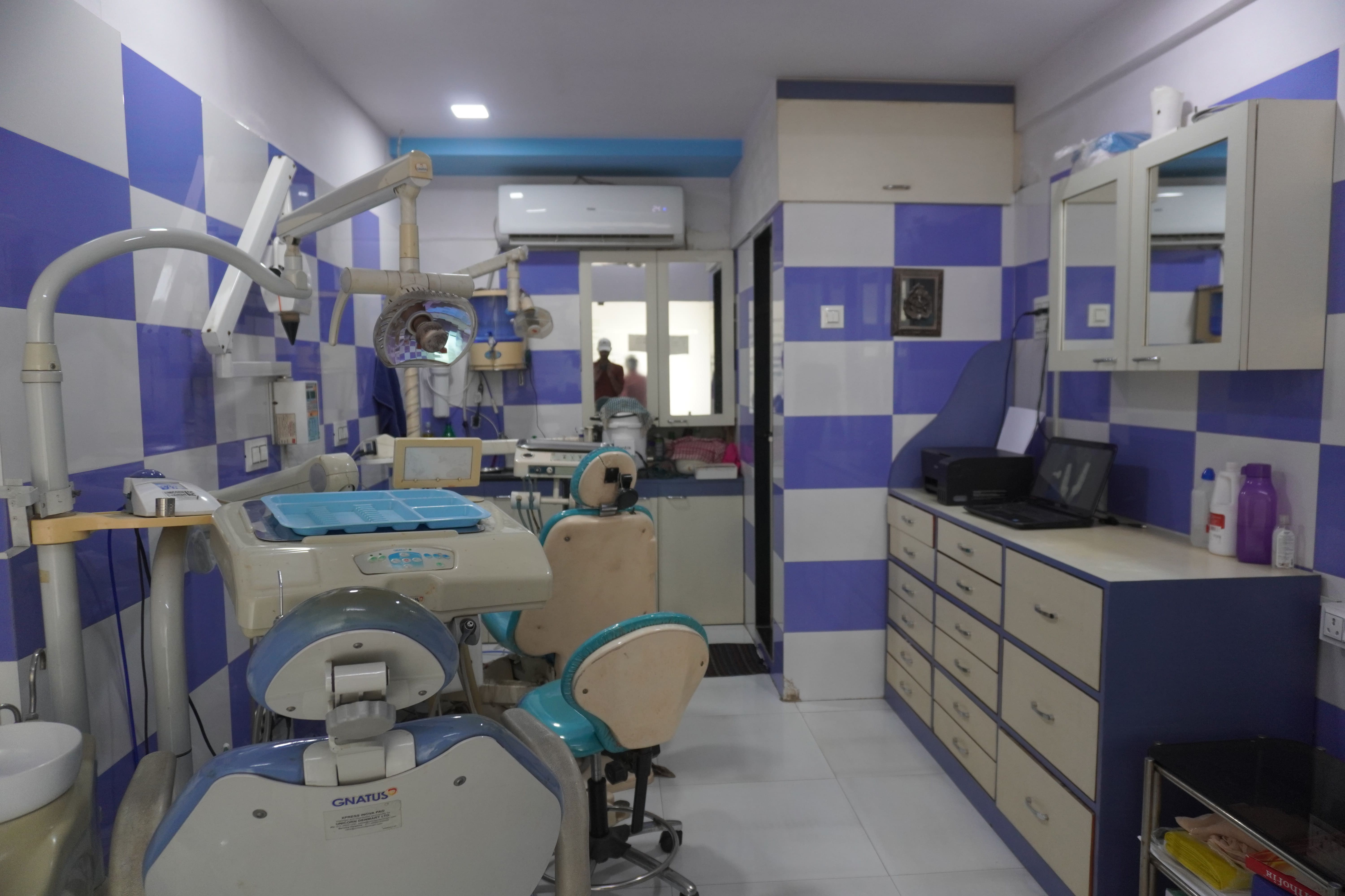 Dr Harshal Chaudhari and Dr Neha Chaudhari at Smile Forever Dental Clinic Vasai West